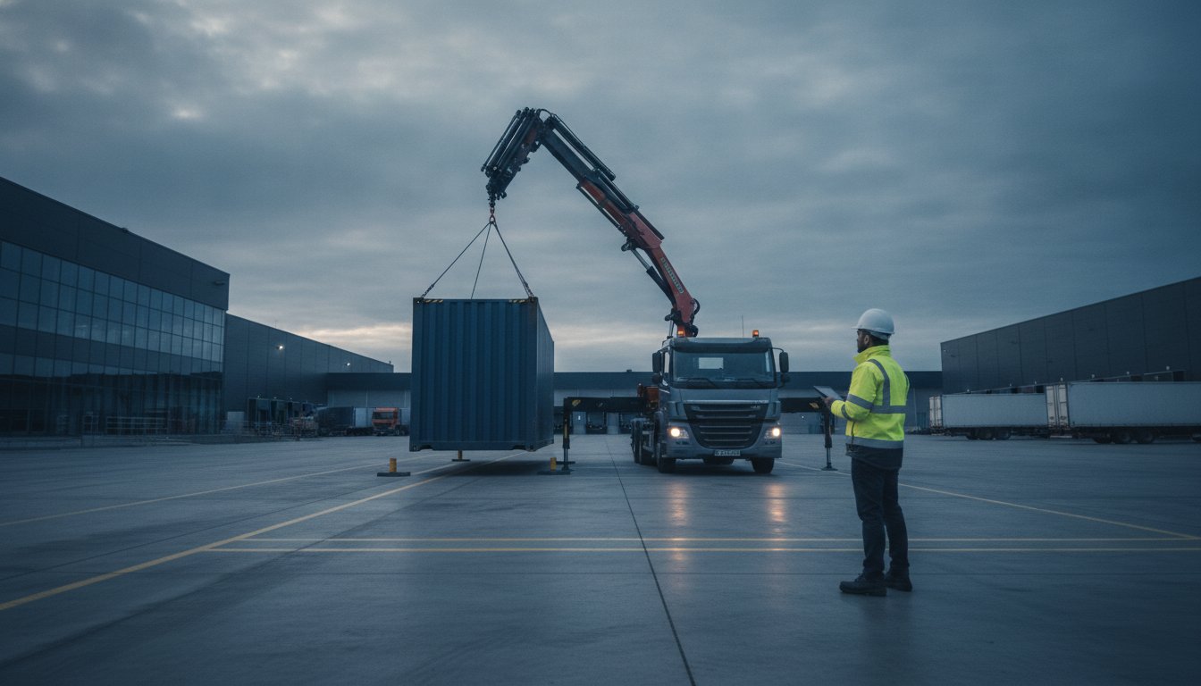 Moving a Shipping Container: The Professional UK Logistics Guide (2026)