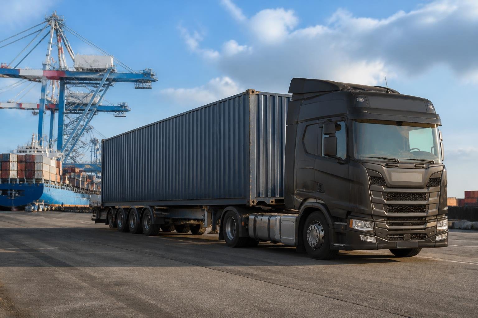 Full Container Load Haulage in the UK