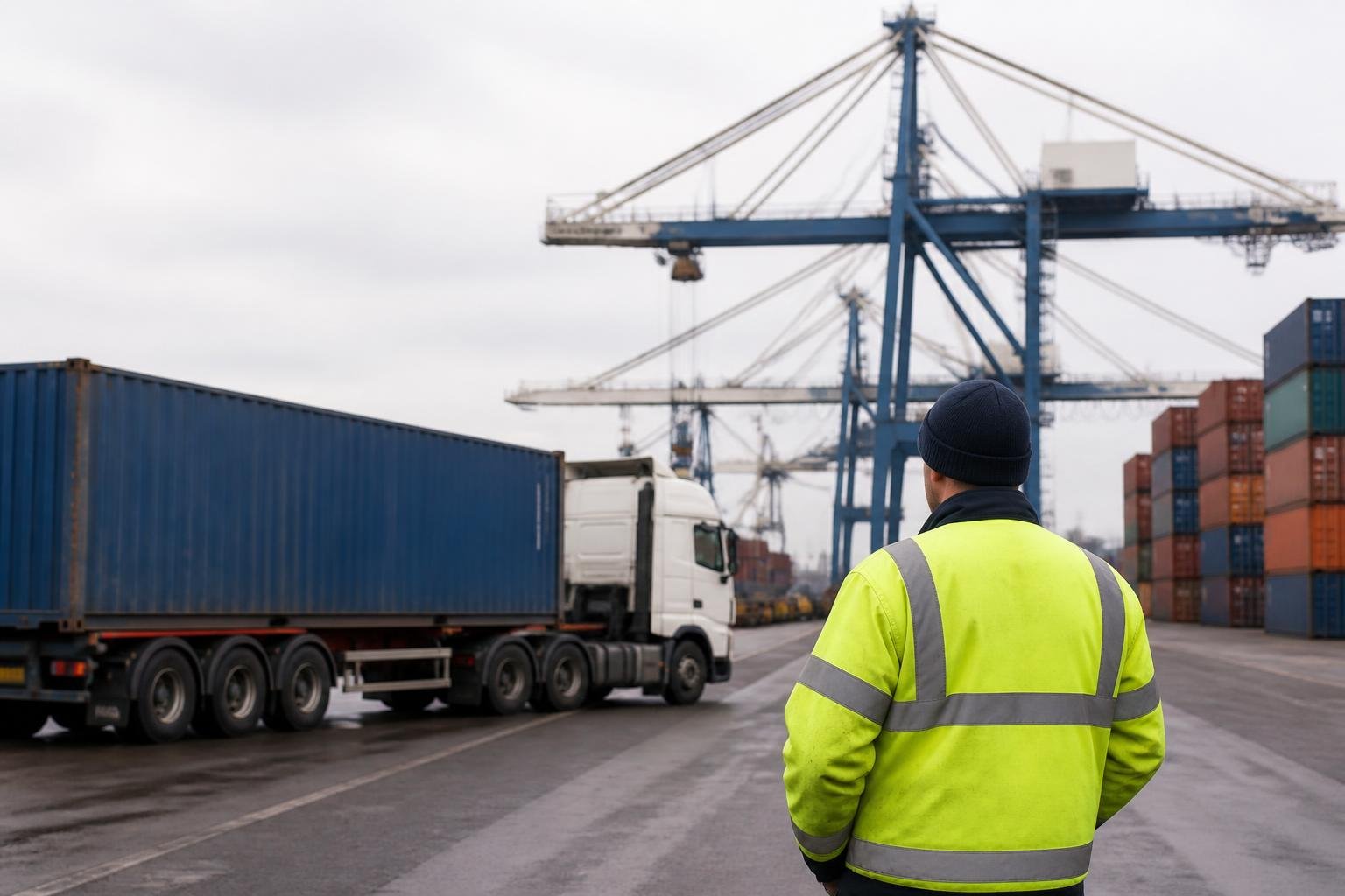 How subcontracted container haulage keeps port moves on track