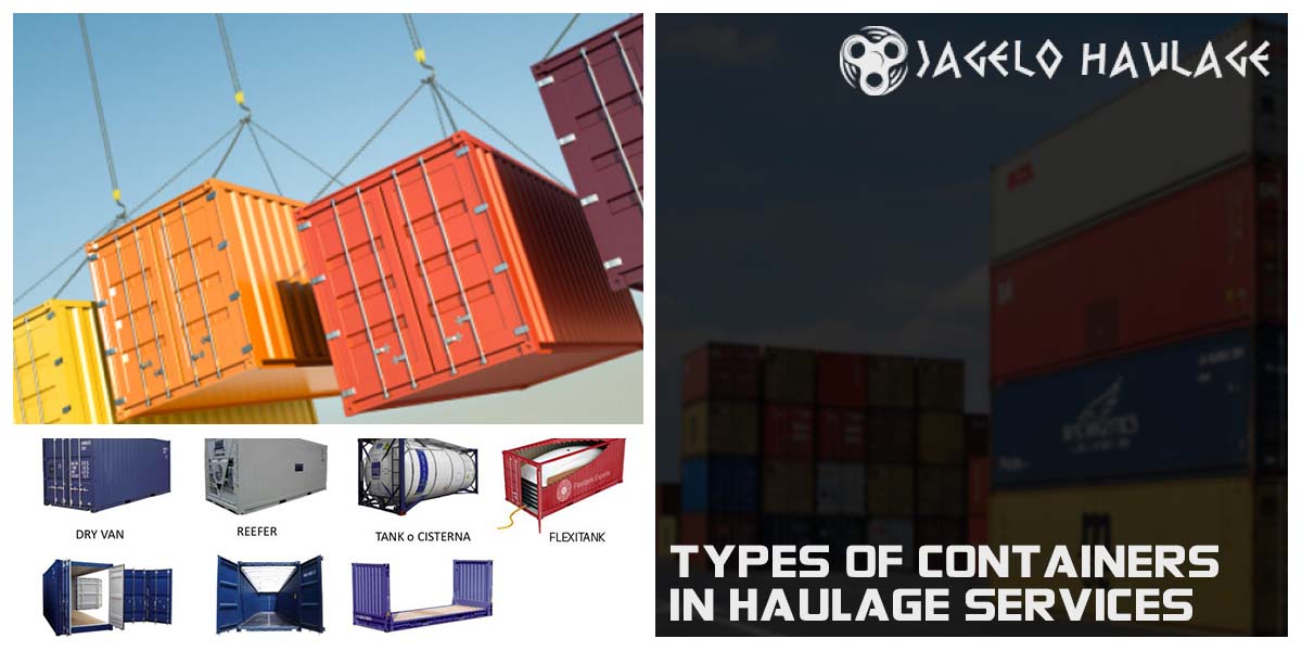 Types Of Containers In Haulage Services