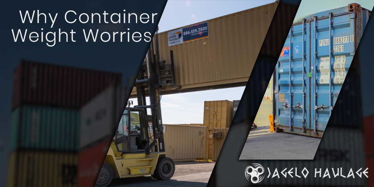 Why Container Weight Worries?