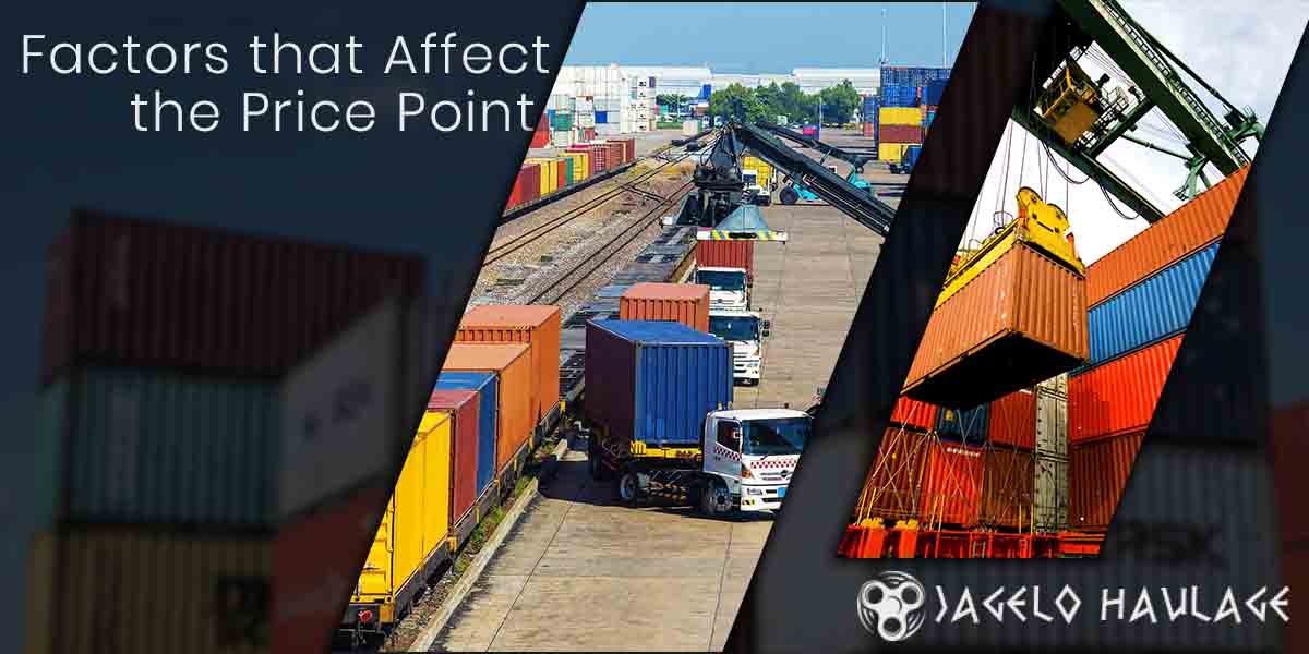 Factors that Affect the Price Point - Container Haulage