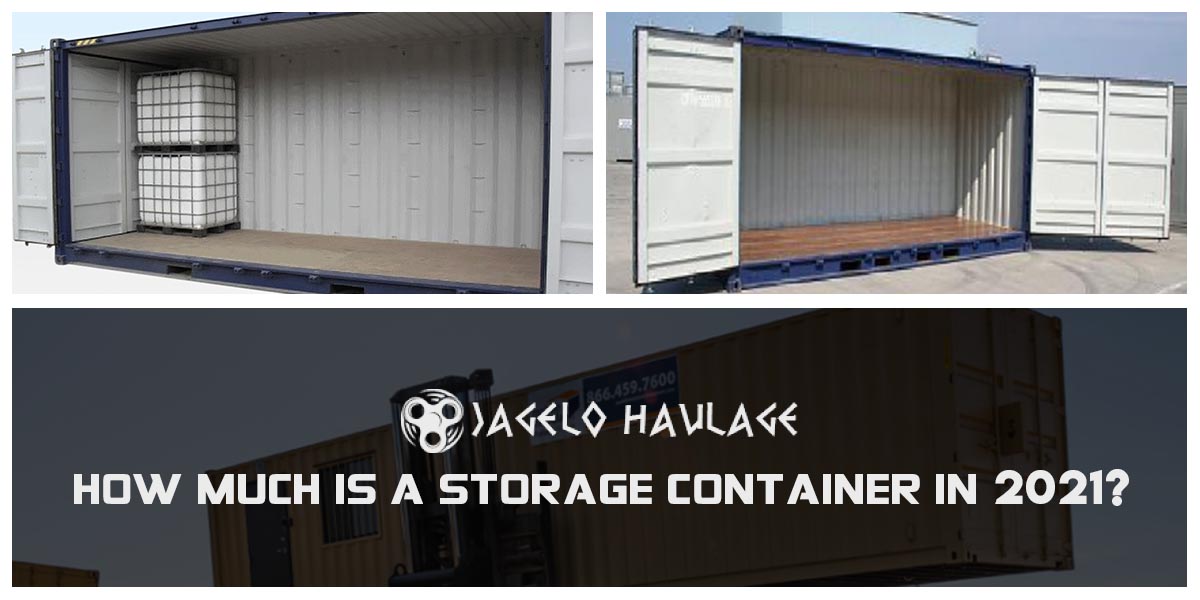 How Much is a Storage Container